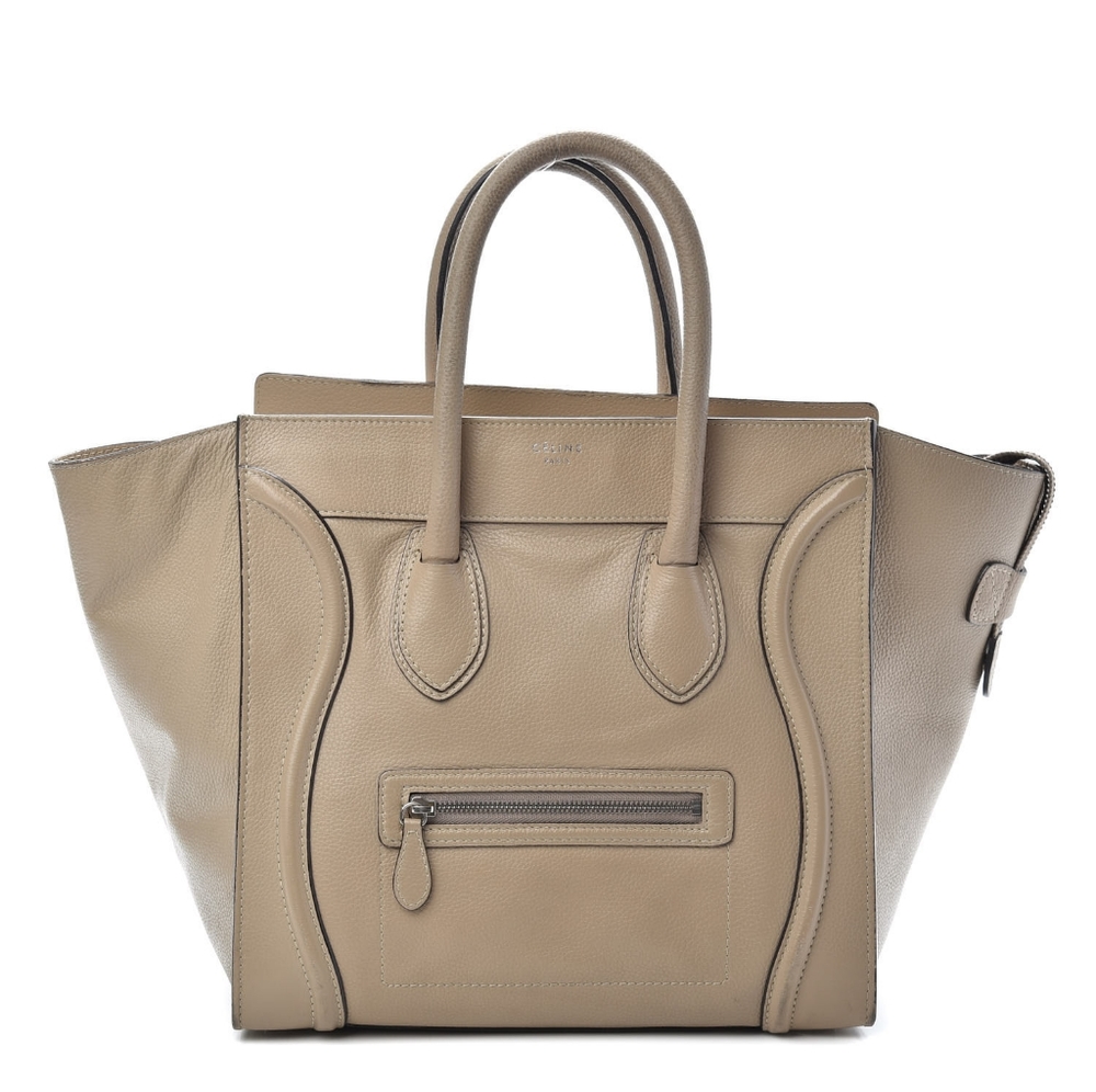 Celine mini luggage in dune